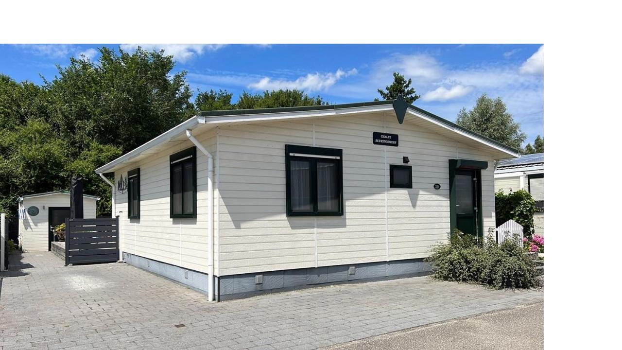 Chalet Buutengeweun, Met Luxe Jacuzzi En Tonsauna Sint-Annaland Exterior foto